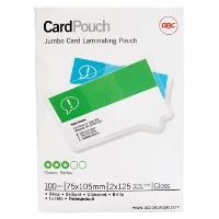 GBC Club Card Pouch - 125Mi bolsa para plastificar