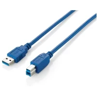 EQUIP CABO USB 3.0 A-B M/M 1.8MT AZUL