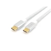 EQUIP CABO USB 3.2 GEN 2 C to C CABLE M/M 0.5M 10G TRANSFER 5A(100W) WHITE