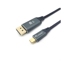 EQUIP CABO USB-C to DISPLAYPORT M/M 1.0M 8K/60HZ ALUMINUM SHELL