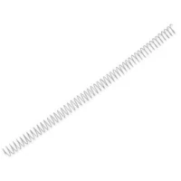 Argolas Espiral Metalicas Passo 5:1 20MM CX 100 Prata