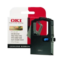 OKI 09002303 Fita Para Impressora Preto