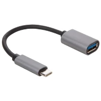 Velleman PCMP201 adaptador para cabos USB 3.1 - type C USB 3.0 Preto