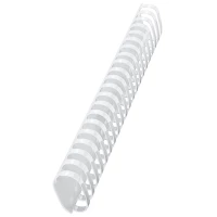 Leitz Plastic Comb Spines Branco