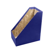 Porta Revistas Cartao L15,5 (30x25) Azul