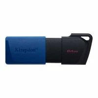 KINGSTON PEN 64GB USB3.2 GEN 1 DATATRAVELER EXODIA M BLACK BLUE