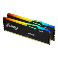 KINGSTON MEM 32GB 6000MT/S DDR5 CL36 DIMM (KIT OF 2) FURY BEAST RGB
