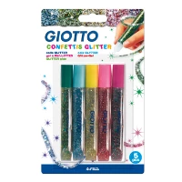 Cola Glitter Glue Confettis 5X10,5ML