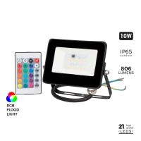 FOCO PROYECTOR LED RGB 10W 806lm 12x8,8x2,4cm EDM