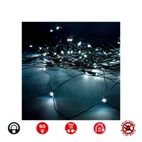 CORTINA RED EASY-CONNECT 2x1,5m 90 LEDS BLANCO